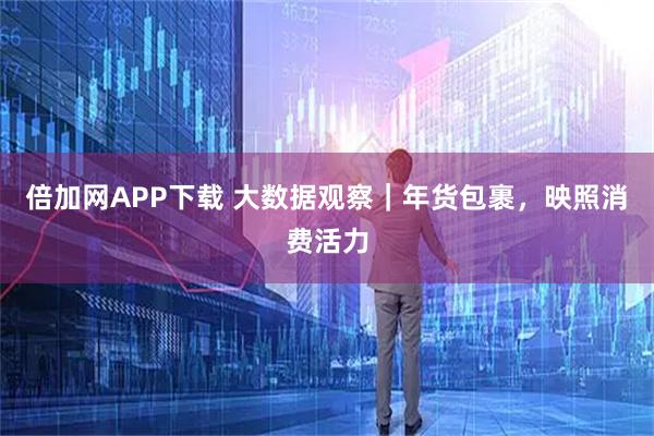 倍加网APP下载 大数据观察｜年货包裹，映照消费活力