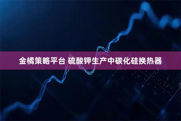 金橘策略平台 硫酸钾生产中碳化硅换热器